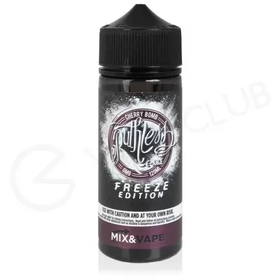 Cherry Bomb Shortfill E-Liquid by Ruthless Freeze 100ml