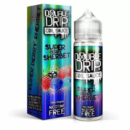 Super Berry Sherbet Shortfill by Double Drip - 0 mg/ml
