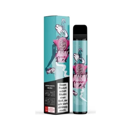187 Strassenbande Vape – Miami Vice - 187 Strassenbande / Blaubeere / Cranberry / Glycerin / Nikotin-Benzoat / Propylenglykol / Aromastoffe / 20mg/ml / 550 mAh / ca. 600