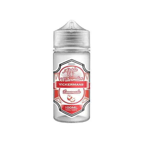 Vickermans 100 ml Lemonade Shortfill – Fruit Fusion Delight (0 mg)