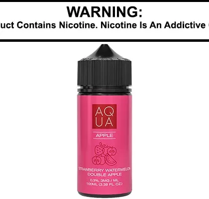 PURE APPLE BY AQUA 100ML - Vapejuice