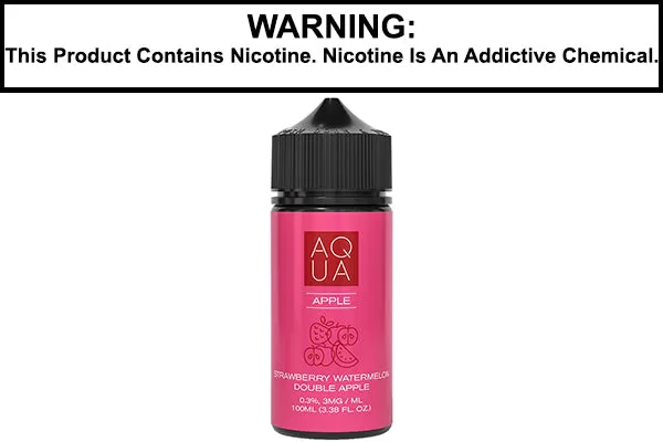 PURE APPLE BY AQUA 100ML - Vapejuice