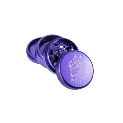 Wolf Grinder 4pc – Purple - Vape Store