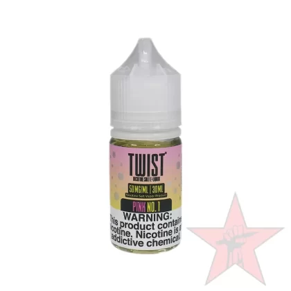Twist – Pink No. 1 – Salt Nic – 30mL - Vape Product, Vape Product