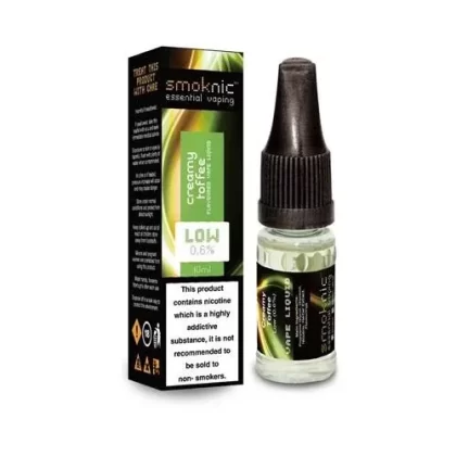 CREAMY TOFFEE E LIQUID BY SMOKNIC 10ML 70VG
