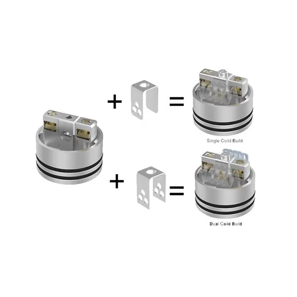Vapefly Wormhole BF RDA Tank Atomizer - Stainless - Image 2