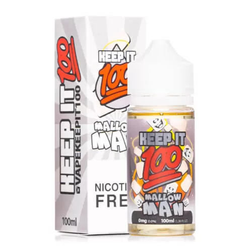 Keep It 100 – Mallow Man – 100ML - Vape Product; Vape Product, Vape Product (879831)