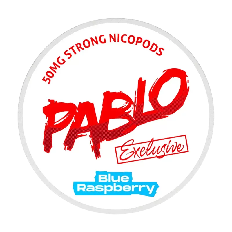 Blue Raspberry Pablo Nicotine Pouches - Ecigwizard