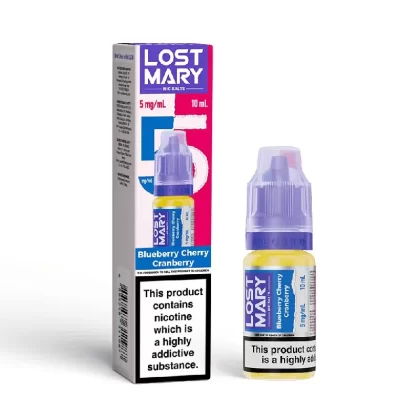 Lost Mary Nic Salt E-Liquid Blueberry Cherry Cranberry 10ml