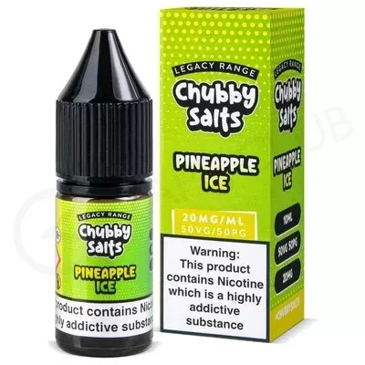 Pineapple Ice Nic Salt E-Liquid by Chubby Salts Legacy Range