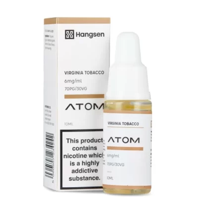Virginia Tobacco E-Liquid Atom Series by Hangsen (10ml) - 12mg
