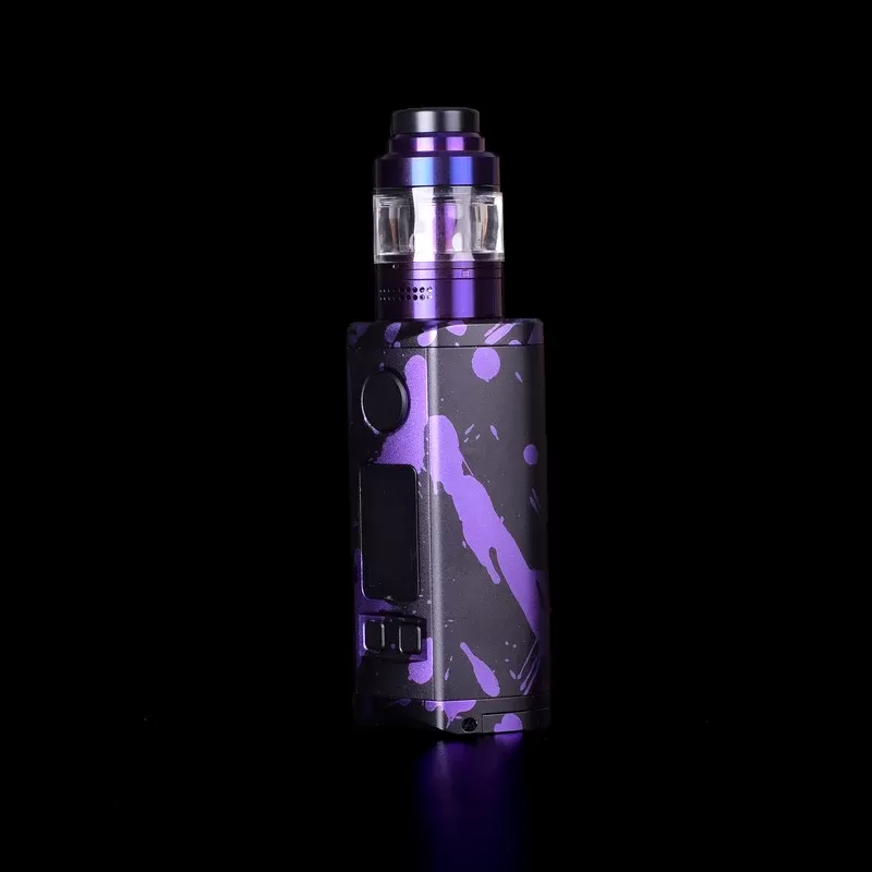 Vaperz Cloud Ascent 200W Kit (Compatible with Vaperz Cloud Tech Coils) - Color#Satin Black>Gunmetal>Racing Green>Raw Silver>Satin Pink>Plasma Blue>Plasma Purple (F2E55A)