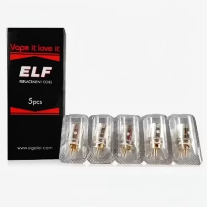 Sigelei ELF Replacement Coils – 5-Pack Sub-Ohm