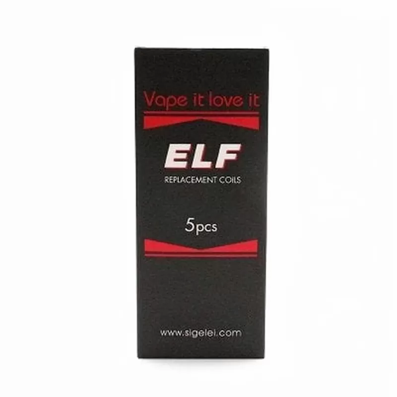 Sigelei ELF Replacement Coils – 5-Pack Sub-Ohm - Image 3