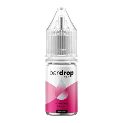 Strawberry Ice Pop By Bar Drop Salts 10ml - Nicotine Strength#20mg (Salt)>5mg (Salt)>10mg (Salt)