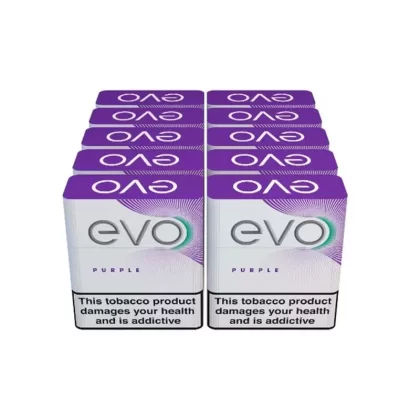 Ploom Evo Purple Tobacco Sticks – 10 Packs (200 sticks)