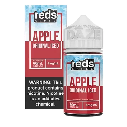 Apple Original ICED by Reds Apple Ejuice 60ml - Vape Product, Vape Product