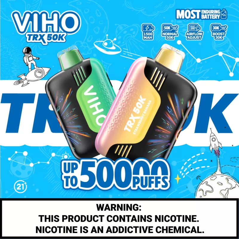 VIHO TRX 50K - Tobacco - Vapeciga - Image 3