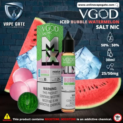 VGOD Iced Bubble Watermelon Salt Nic - 30ml - 20 mg
