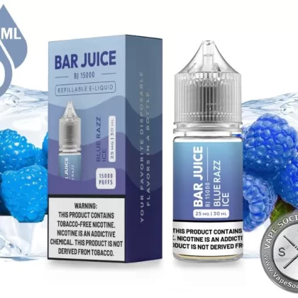 Blue Razz ICE BAR JUICE SALT 30ml