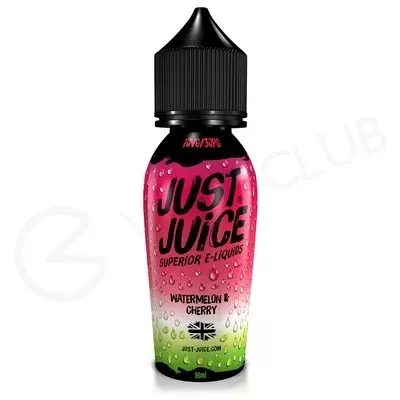 Watermelon & Cherry Shortfill E-Liquid by Just Juice 50ml