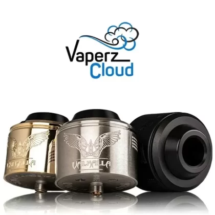 Vaperz Cloud Valhalla V2 RDA - colour#Matte Black>Ultem LE>Iced Out>24K Gold>Polished Gunmetal>OD Green>Stainless Steel>Satin Purple (BB6075)