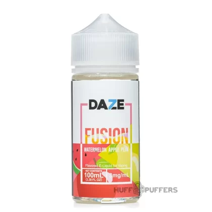 Daze Fusion – Watermelon Apple Pear 100mL - Vape Product, Vape Product (EE5725)