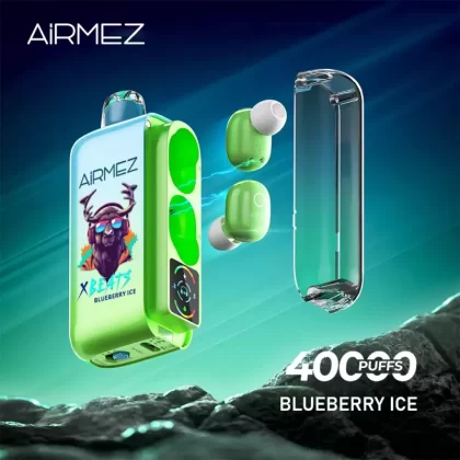 Airmez Xbeats 40000 Puffs – Blueberry Ice - Ozvapeone