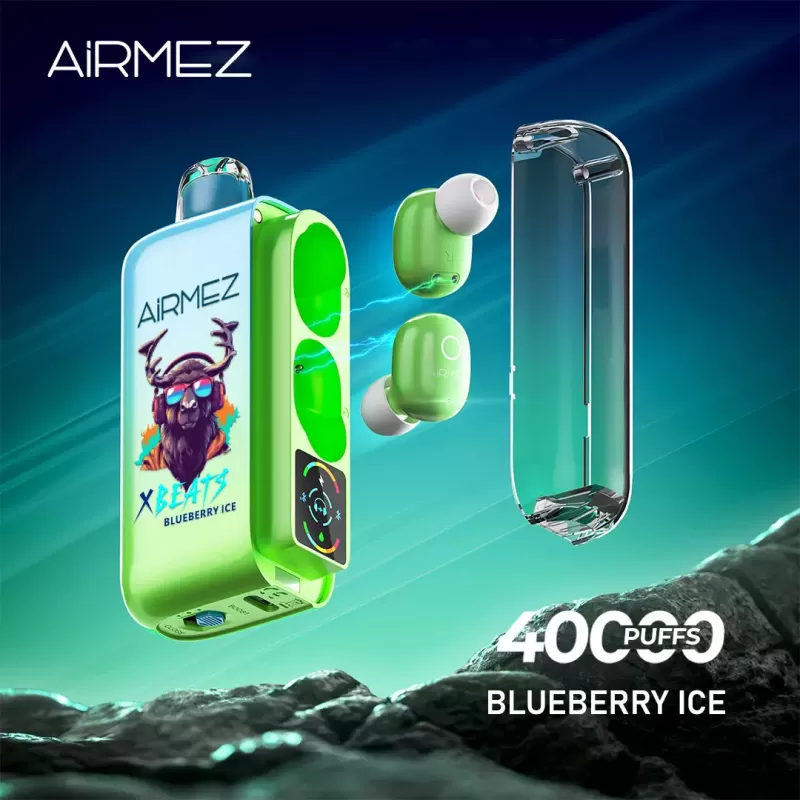 Airmez Xbeats 40000 Puffs – Blueberry Ice - Ozvapeone