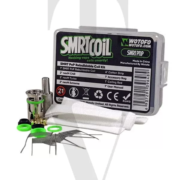 WOTOFO SMRT PNP REBUILDABLE COIL KIT - Ecigpremium