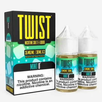 Mint 0 SALT – Twist E-Liquids – 60mL | 50mg | Menthol