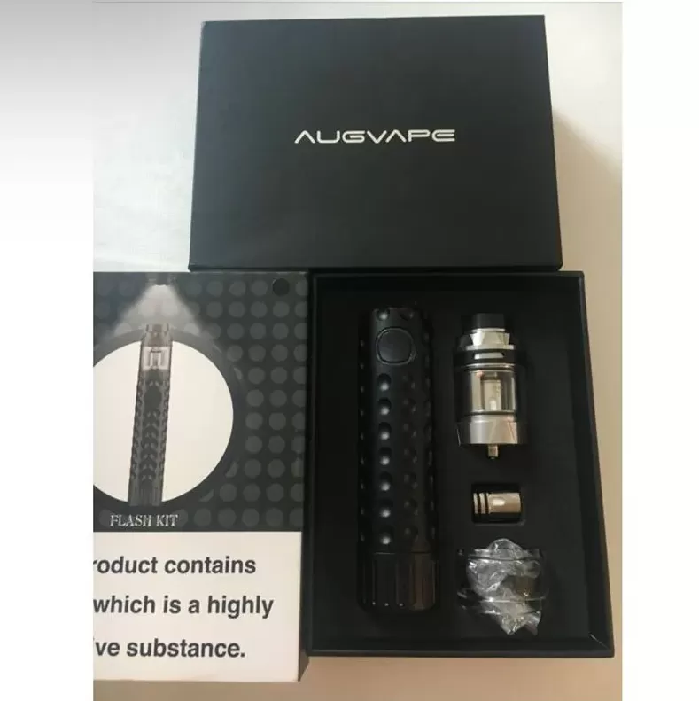 Augvape Flash Kit with Intake Sub Ohm Tank 3.5ml - Black - Image 2