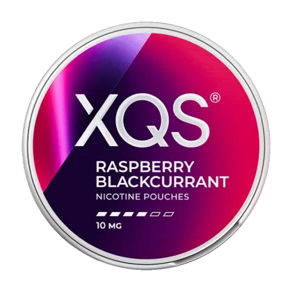 Raspberry Blackcurrant XQS Nicotine Pouches - 10mg - Vape Product (492DF3)