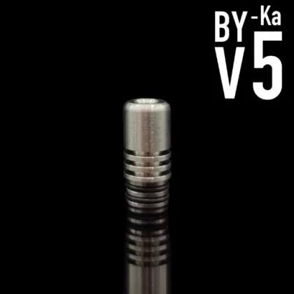 BY-ka V.5 Inox Drip Tip Con Radiator – Vape Systems