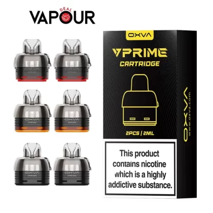 OXVA VPrime Replacement Pods - 0.8ohm