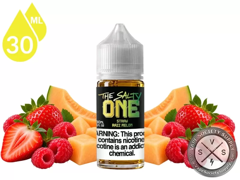 Straw Razz Melon THE SALTY ONE 30ml