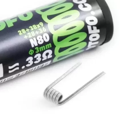 Wotofo Framed Staple Clapton Coils 0.33ohm - Vape Store