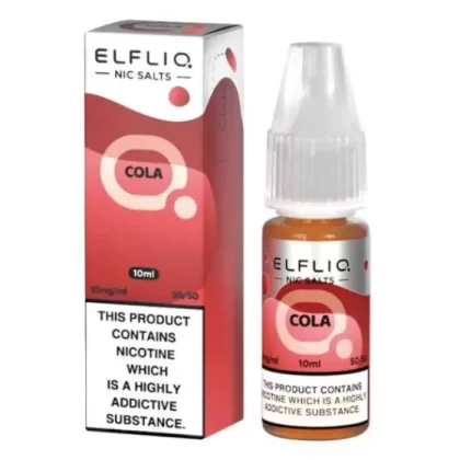 Cola ELFLIQ Nic Salts e Liquid 10ml – TPD - Vapestorm Co