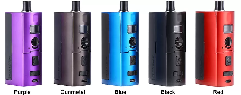Steam Crave Meson AIO 100W Kit - Gunmetal - Image 2