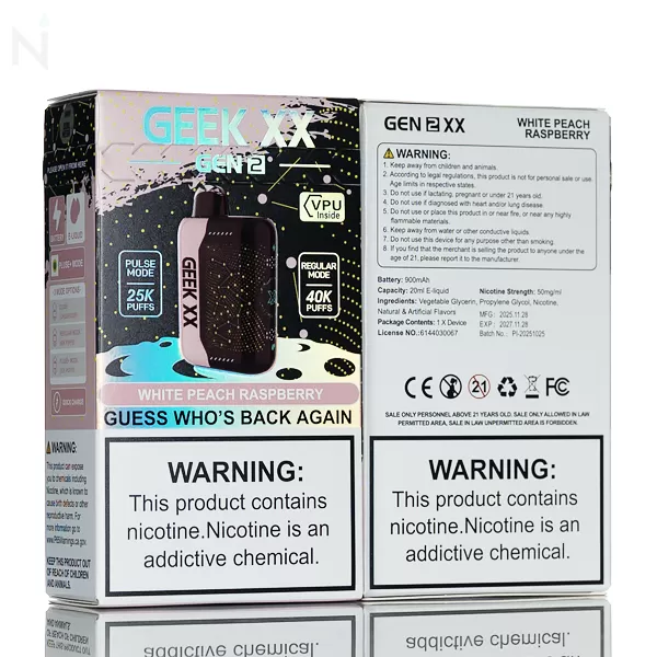 Geek XX Gen 2 40K Puffs Disposable Vape - BlackBerry Blueberry - Image 3