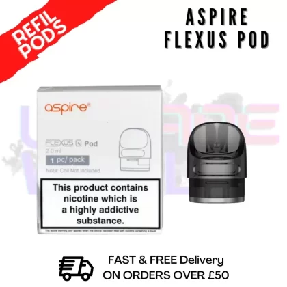 Aspire Flexus Q Replacement Pod – Only £1.95