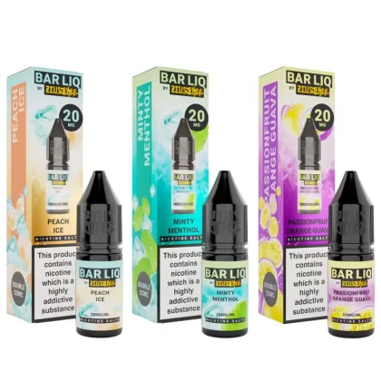 Zeus Juice Bar Liq 10ml Nic Salt 10mg - Minty Menthol