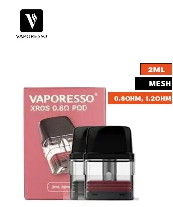 Vaporesso Xros Replacement Pod - 1.20 ohm, 0.80 ohm