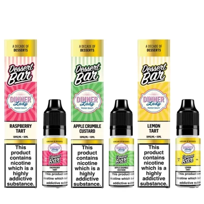 Dinner Lady - Desserts Bar Salts 10ml (10mg) - Key Lime Tart