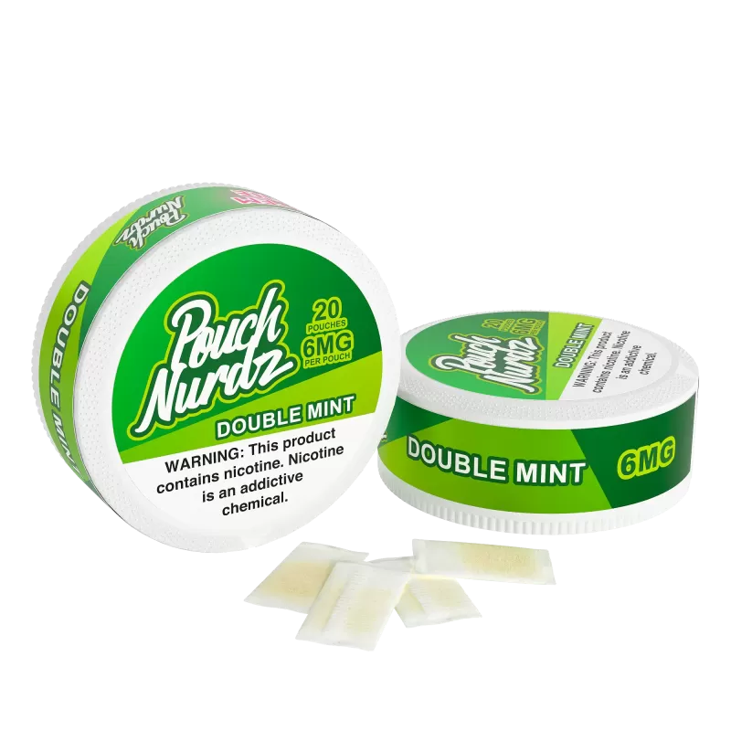 Pouch Nurdz – Double Mint Nicotine Pouches