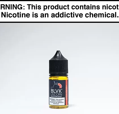 STRAWBERRY BY BLVK UNICORN SALTS 30ML - Vapejuice
