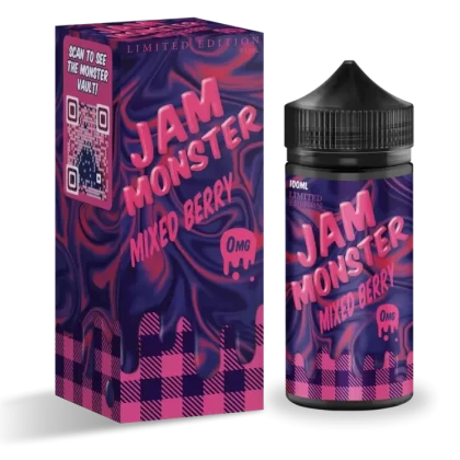 100ML | Mixed Berry by Jam Monster - Size#100ML~Strength#0MG>3MG>6MG (FA9638)