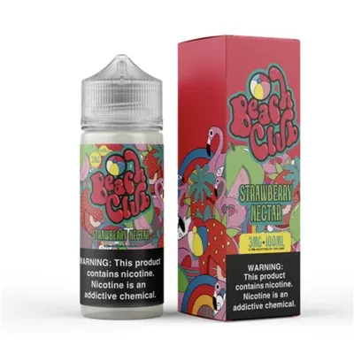 Beach Club Strawberry nectar 100ml E-juice