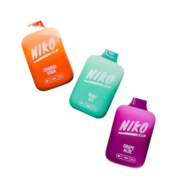 NIKO Bar 7000 - Strawberry Banana - Vapeciga - Image 3