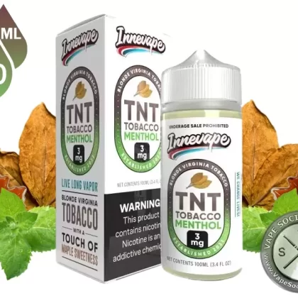TNT Tobacco Menthol Innevape 100ml